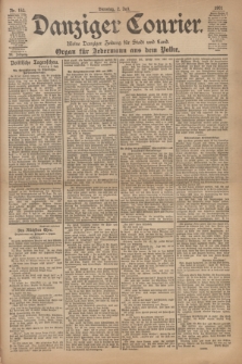 Danziger Courier : Kleine Danziger Zeitung für Stadt und Land : Organ für Jedermann aus dem Volke. Jg.20, Nr. 152 (2 Juli 1901)