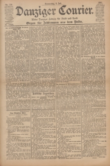 Danziger Courier : Kleine Danziger Zeitung für Stadt und Land : Organ für Jedermann aus dem Volke. Jg.20, Nr. 154 (4 Juli 1901)
