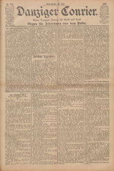 Danziger Courier : Kleine Danziger Zeitung für Stadt und Land : Organ für Jedermann aus dem Volke. Jg.20, Nr. 162 (13 Juli 1901)