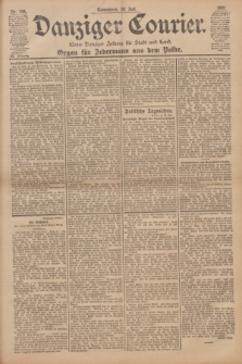 Danziger Courier : Kleine Danziger Zeitung für Stadt und Land : Organ für Jedermann aus dem Volke. Jg.20, Nr. 168 (20 Juli 1901)
