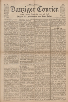 Danziger Courier : Kleine Danziger Zeitung für Stadt und Land : Organ für Jedermann aus dem Volke. Jg.20, Nr. 171 (24 Juli 1901)