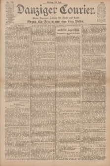Danziger Courier : Kleine Danziger Zeitung für Stadt und Land : Organ für Jedermann aus dem Volke. Jg.20, Nr. 173 (26 Juli 1901)