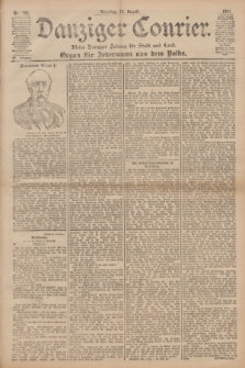 Danziger Courier : Kleine Danziger Zeitung für Stadt und Land : Organ für Jedermann aus dem Volke. Jg.20, Nr. 188 (13 August 1901)