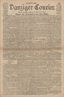 Danziger Courier : Kleine Danziger Zeitung für Stadt und Land : Organ für Jedermann aus dem Volke. Jg.20, Nr. 194 (20 August 1901)