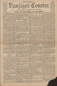 Danziger Courier : Kleine Danziger Zeitung für Stadt und Land : Organ für Jedermann aus dem Volke. Jg.20, Nr. 198 (24 August 1901)