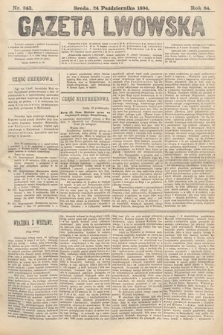 Gazeta Lwowska. 1894, nr 243