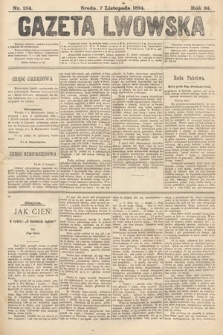 Gazeta Lwowska. 1894, nr 254