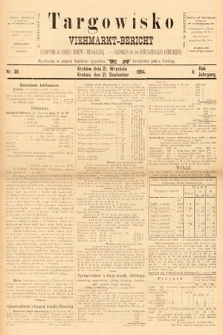 Targowisko : czasopismo dla handlu bydłem i nierogacizną = Viehmerkt-Bericht : Fachorgan für den Internationalem Viehverkehr. 1894, nr 38
