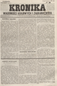 Kronika Wiadomości Krajowych i Zagranicznych. 1859, № 28 (8 sierpnia) (Drugie Półrocze)
