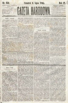 Gazeta Narodowa. 1865, nr 152
