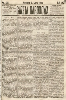 Gazeta Narodowa. 1865, nr 155