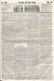 Gazeta Narodowa. 1865, nr 158