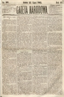 Gazeta Narodowa. 1865, nr 166