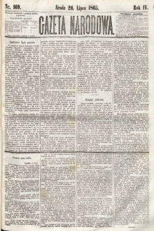 Gazeta Narodowa. 1865, nr 169