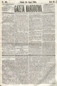 Gazeta Narodowa. 1865, nr 171