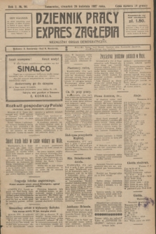 Dziennik Pracy, Expres Zagłębia : niezależny organ demokratyczny. R.2, № 96 (28 kwietnia 1927)