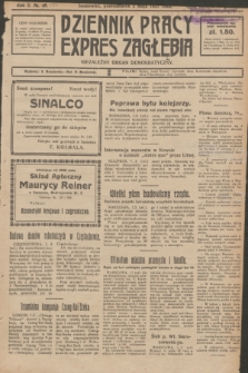 Dziennik Pracy, Expres Zagłębia : niezależny organ demokratyczny. R.2, № 100 (2 maja 1927)