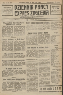 Dziennik Pracy, Expres Zagłębia : niezależny organ demokratyczny. R.2, № 126 (31 maja 1927)