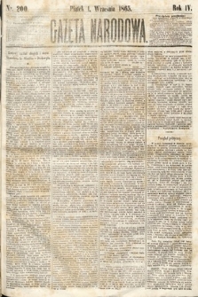 Gazeta Narodowa. 1865, nr 200