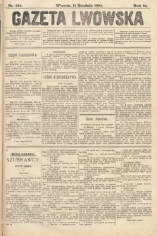 Gazeta Lwowska. 1894, nr 282