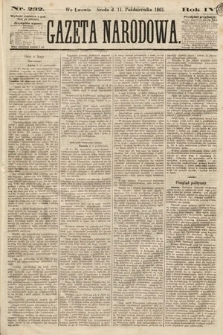 Gazeta Narodowa. 1865, nr 232