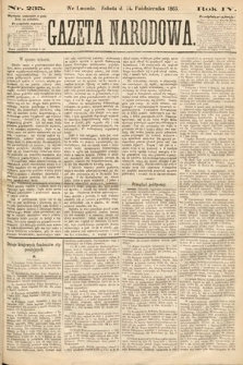 Gazeta Narodowa. 1865, nr 235