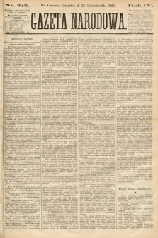 Gazeta Narodowa. 1865, nr 245