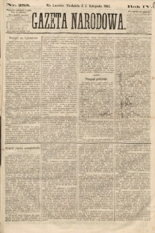 Gazeta Narodowa. 1865, nr 253