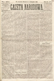 Gazeta Narodowa. 1865, nr 254