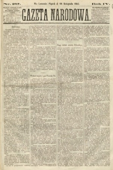 Gazeta Narodowa. 1865, nr 257