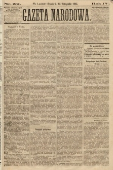 Gazeta Narodowa. 1865, nr 261
