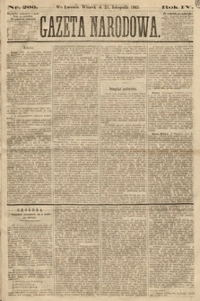 Gazeta Narodowa. 1865, nr 266
