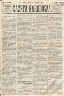 Gazeta Narodowa. 1865, nr 279