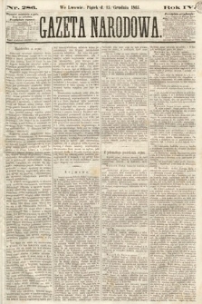 Gazeta Narodowa. 1865, nr 286