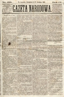 Gazeta Narodowa. 1865, nr 288