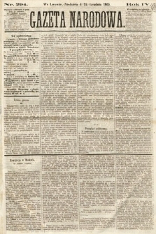 Gazeta Narodowa. 1865, nr 294
