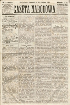 Gazeta Narodowa. 1865, nr 296