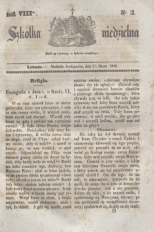 Szkółka niedzielna. R.8, nr 12 (17 marca 1844)