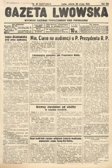 Gazeta Lwowska. 1939, nr 47