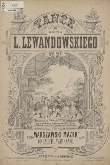 „Warszawski-mazur” : do baletu „Warszawa”
