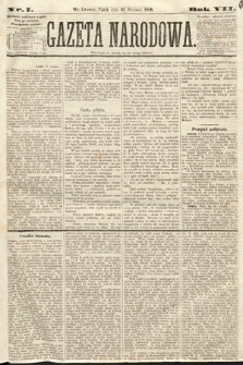 Gazeta Narodowa. 1868, nr 7