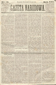 Gazeta Narodowa. 1868, nr 10