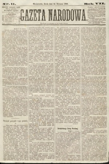Gazeta Narodowa. 1868, nr 11