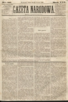 Gazeta Narodowa. 1868, nr 20