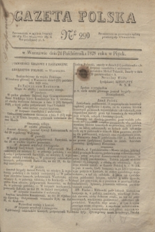 Gazeta Polska. 1828, № 290 (24 października)
