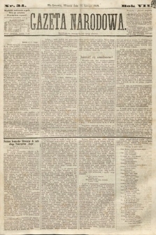Gazeta Narodowa. 1868, nr 34