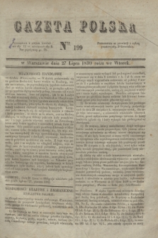 Gazeta Polska. 1830, Nro 199 (27 lipca)