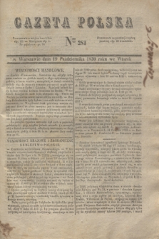 Gazeta Polska. 1830, Nro 281 (19 października)