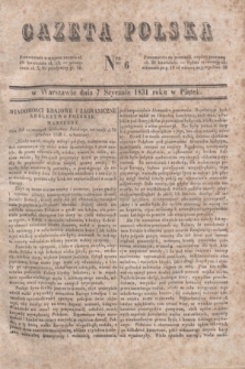 Gazeta Polska. 1831, Nro 6 (7 stycznia)
