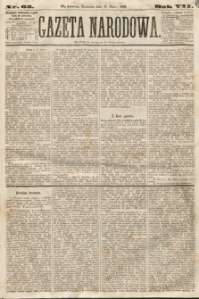 Gazeta Narodowa. 1868, nr 63
